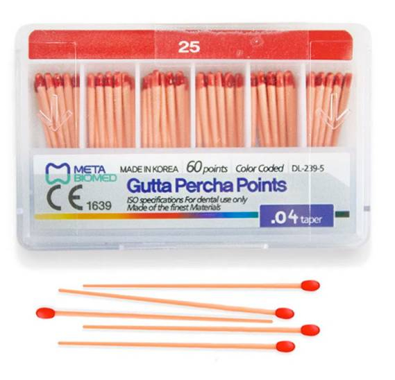 Cono Gutta Percha 04T 25, Meta
