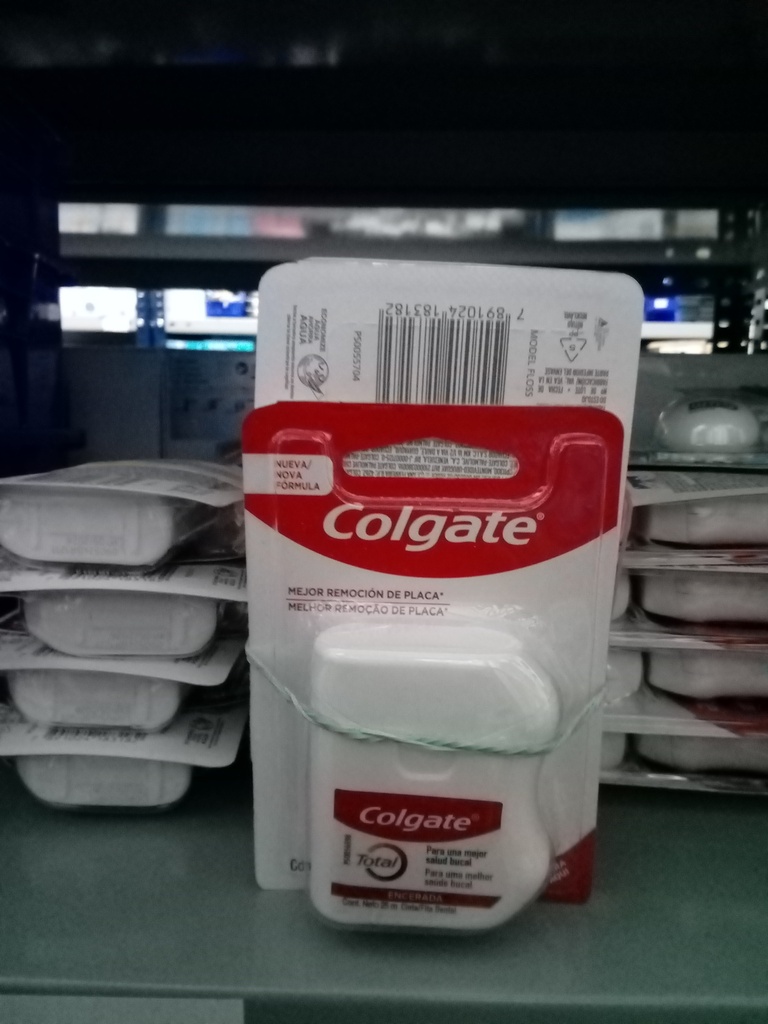 Hilo Dental Colgate Encerado Menta
