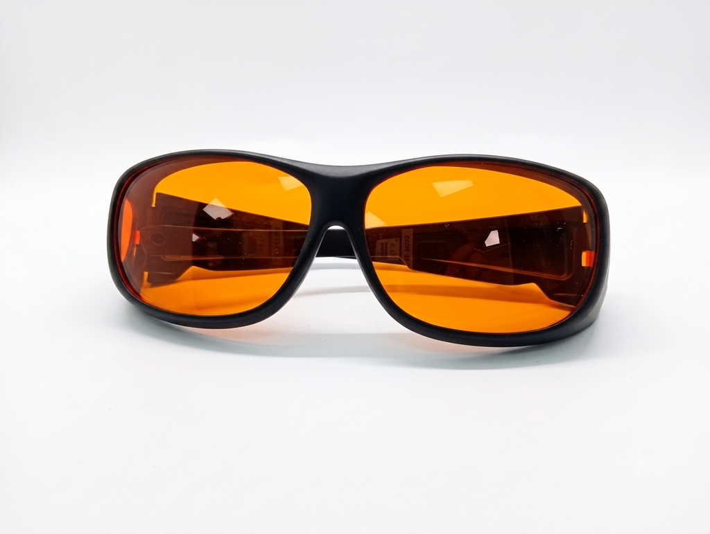 Lente Protector de Resina naranja, Yadeng