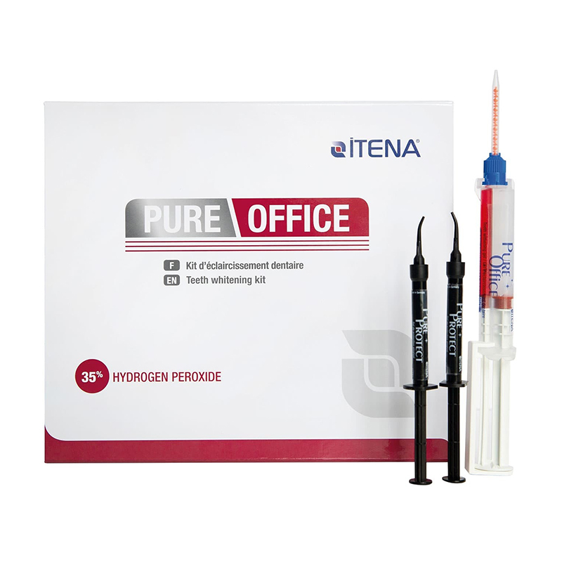 (PROF35-C1W) Kit Blanqueamiento Dental Profesional con 35% de Peróxido de Hidrógeno, Itena