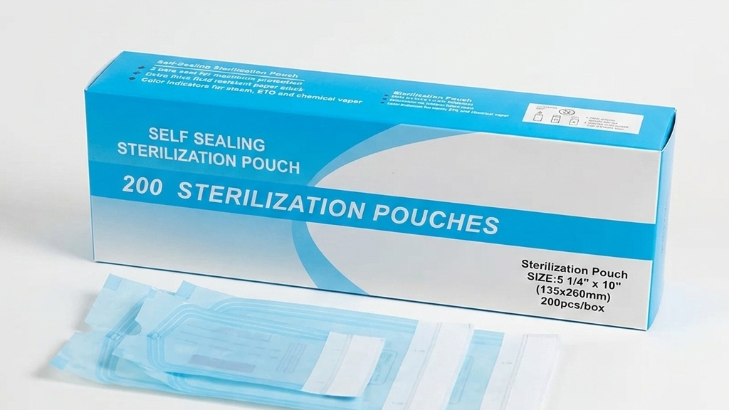 (JA-010183) Bolsa de Esterilización 5 1/4 x 10 (135x260mm) (Caja 1x200), Jaan Medical