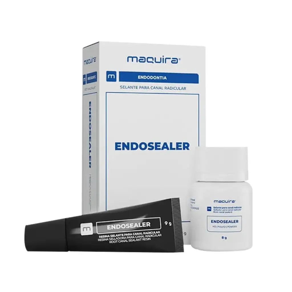 Endosealer Cemento Endodóntico Resinoso (Botella 8g/Tubo resina 9g), Maquira