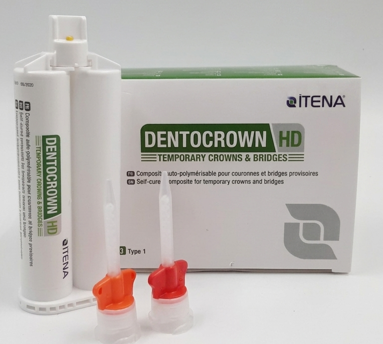(DWNHD50-A1) DentoCrown: Resina Composite Quimiopolimerizable  A1, Itena