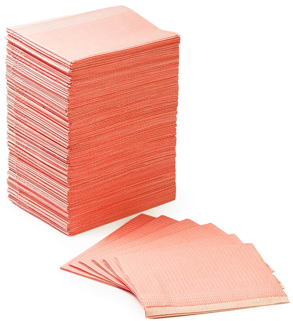 (JA-02001G) Babero Orange, P/125, Jaan Medical