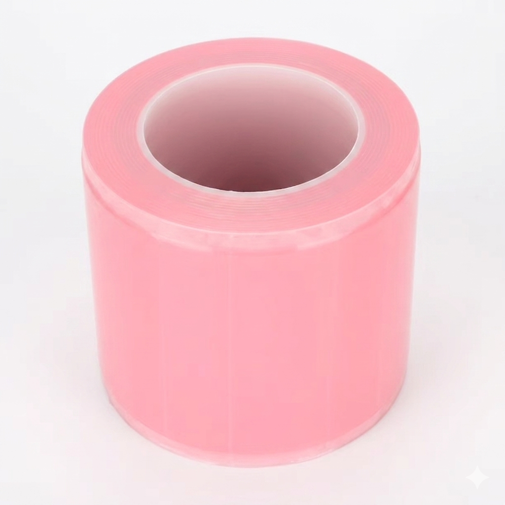 (JA-02018-A) Papel Adhesivo Rosado Rollo, Jaan Medical