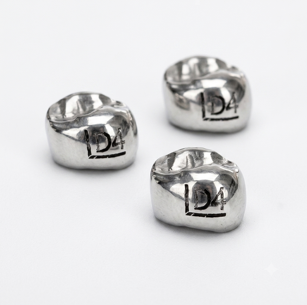Corona de Acero ( Set 1x3 ) D4, Jaan Medical