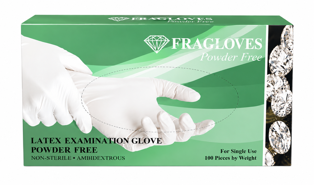 Guante Sin Polvo Small Latex  1x100 Fragloves