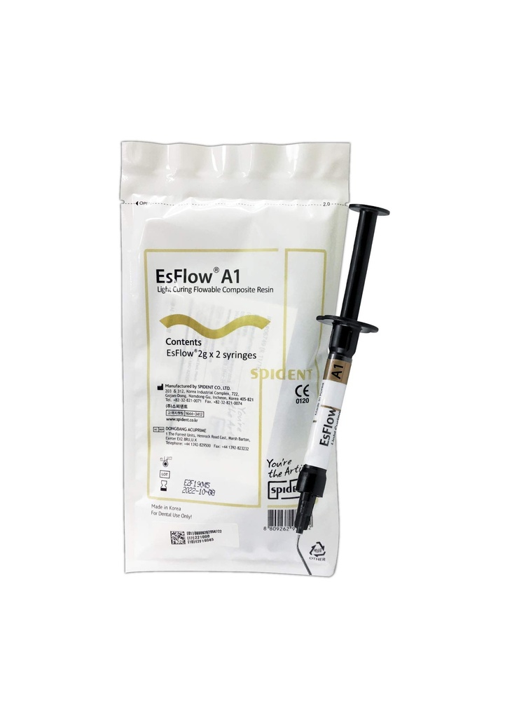 Resina Esflow A1, Spident