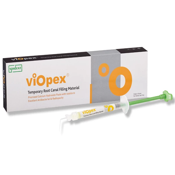 (Viopex) Hidróxido de calcio con Iodoform en Jeringa Automix, Spident