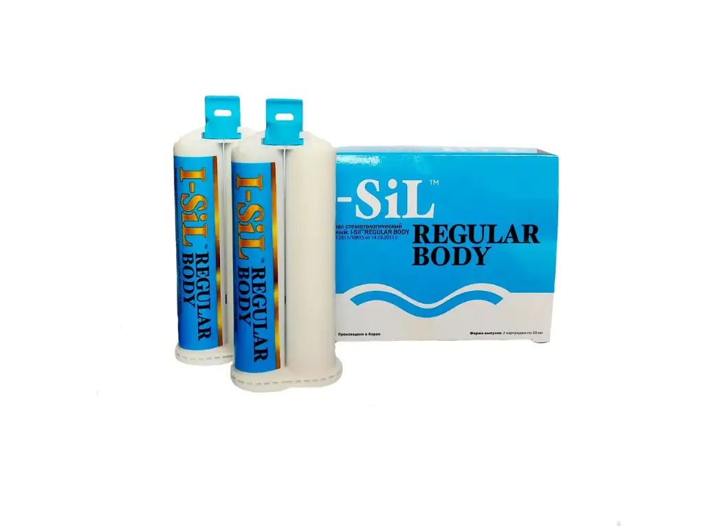 (Regular Body) Set de Silicona Material de Impresion Fino Regular  Spident
