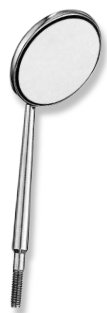 (T-MIR5)  Espejo Visión Frontal #5 (Rosca Fina), TITANIUM