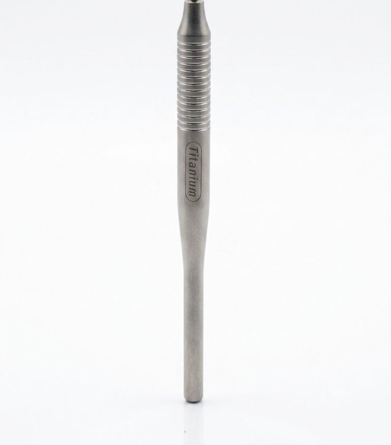 (T-MH6) Mango para Espejo, Titanium