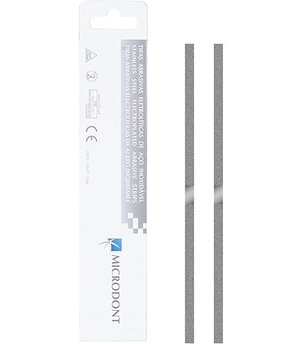 (10.304.009) Tira de Lija Metal Doble Cara 6mm 1x12, Microdont