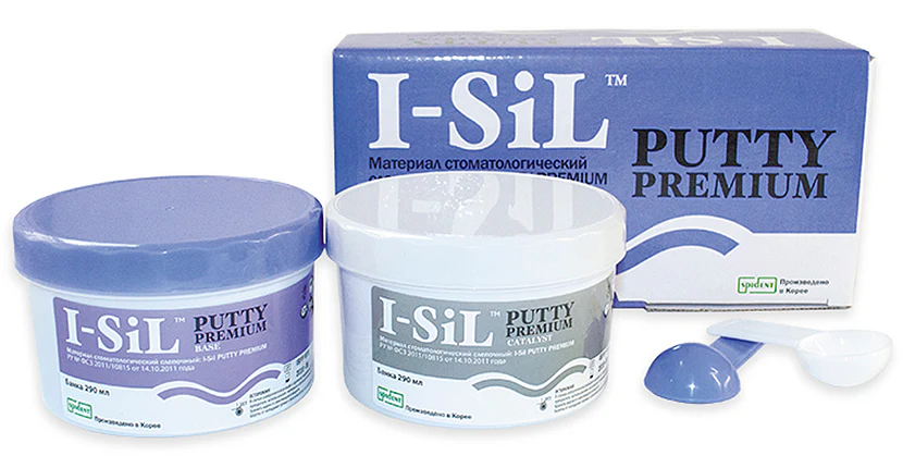 Silicona I-Sil Gruesa Premium Regular 290ml, Spident