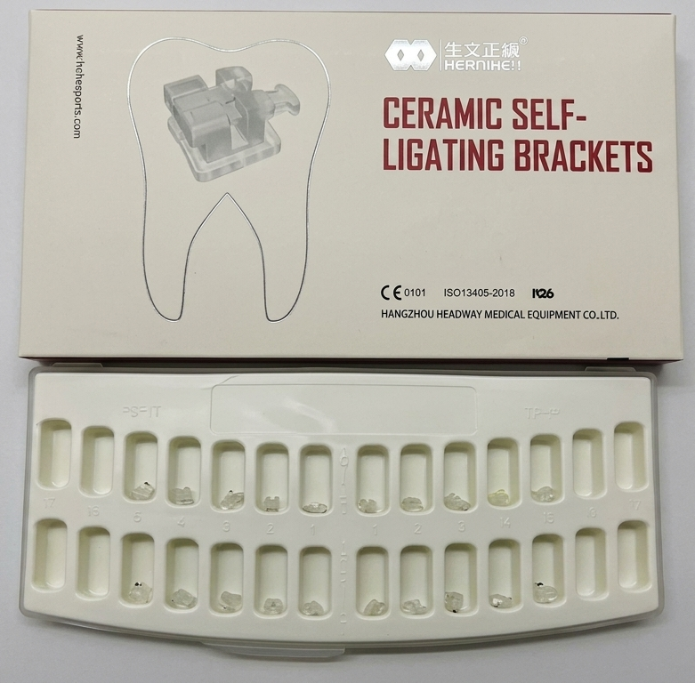 (H2133-22-3) Brackets Autoligable Ceramic Roth 0.022 (Paquete 1x20)