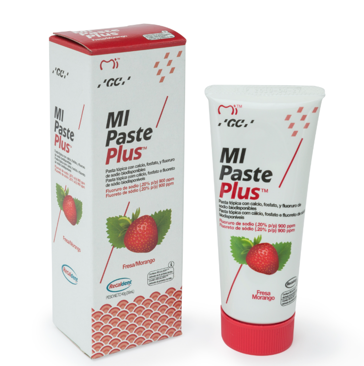(482901) Tubo Mi Paste Plus Strawberry 40G GC America