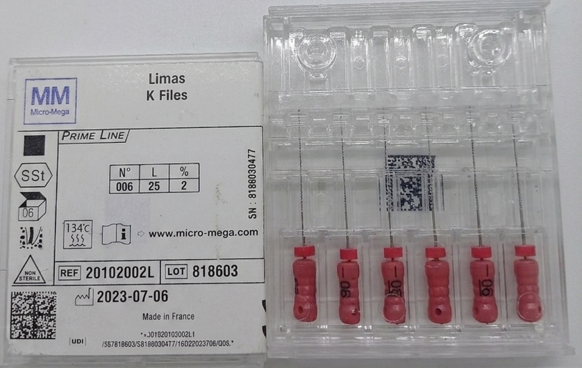 (20102002L) Lima Prime Line M-M #06 25mm, Coltene