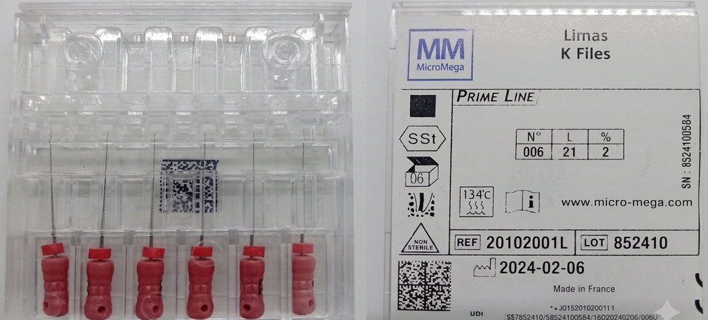 (20102001L) Lima Prime Line M-M #06 21mm, Coltene ​