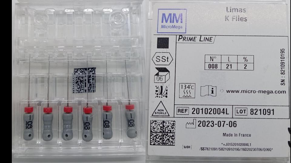 (20102004L) Limas Prime Line M-M #08 21mm, Coltene ​