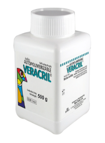 Frasco VR1 Auto Rosado 500G Veracril, New Stetic
