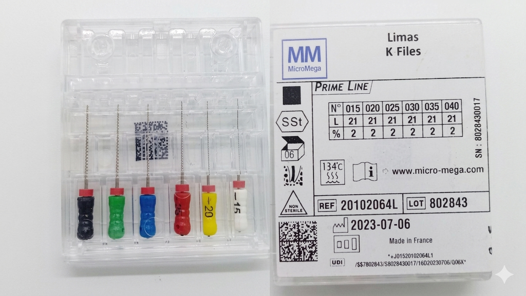 (20102064L) Limas Prime Line M-M #15-40 21mm, Coltene