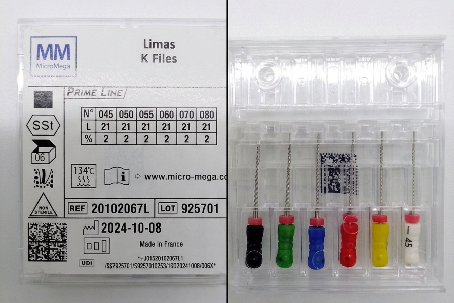 (20102067L) Limas Prime Line M-M #45-80 21mm, Coltene