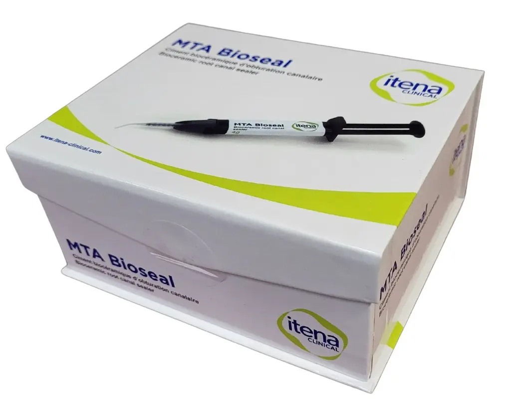 (MTA Bioseal) Cemento Obturador Bioceramico Endo a Base de MTA, Jeringa Automix, Itena