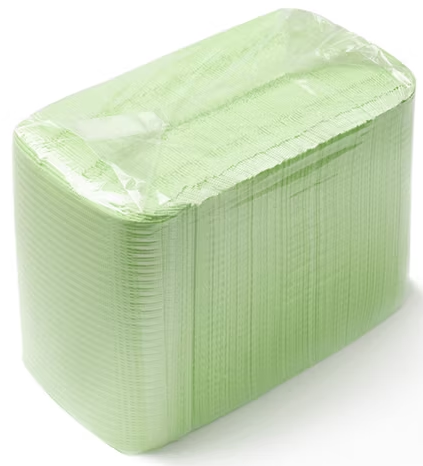 (JA-02001G) Babero Verde, P/125, Jaan Medical