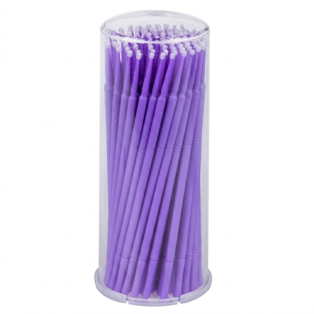 (JA-010134M) Microbrush Morado Super Fino 1.5mm 1x100, Jaan Medical