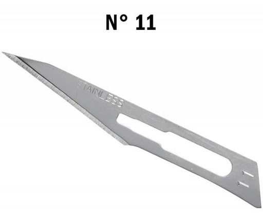 [PO-GL-01109] (JA-01020011) Bisturi #11, 1x100 Jaan Medical
