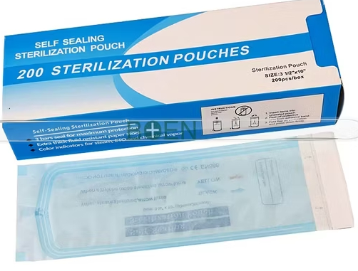 [MG-BA-00004] Bolsa Esterilizacion 3.5 X 10 (Caja de 200), Adel Products