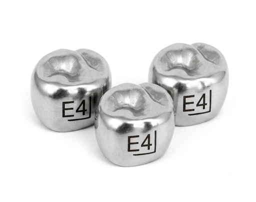 [PO-GL-01556] Corona de Acero ( Set 1x3 ) E4 , Jaan Medical