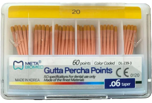 [PO-EN-00422] Cono Gutta Percha 06T 20, Meta
