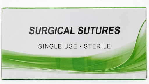 [PO-MG-00001] Hilo de Sutura Nylon 3/0, Caja de 12, Jaan Medical
