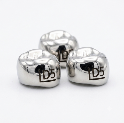 [PO-GL-01862] Corona de Acero ( Set 1x3 ) D5, Jaan Medical