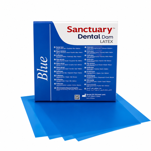 [PO-GL-01889] Dique Goma 6 x 6 Sanctuary Azul medio 