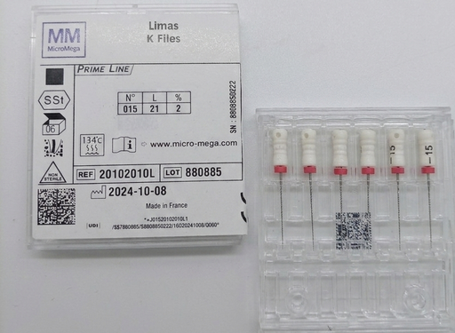 [PO-EN-101245] (20102010L) Lima Prime Line M-M #15 21mm, Coltene